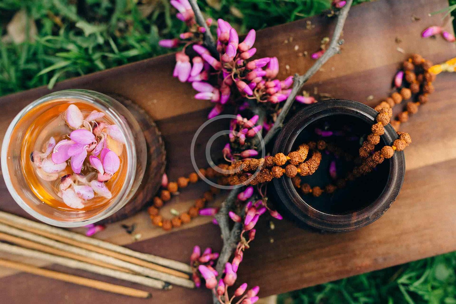 Sacred tea ceremony
